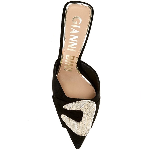 Gianni Bini Shoes - New Gianni Bini
Wendella Suede Buckle Ornament Dress Mules